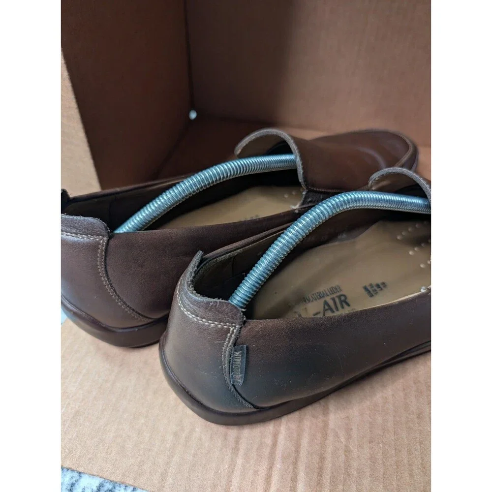 Mephisto Cool-Air Men’s Brown Leather Slip-On Loafers Size 13 EUR 12 1/2